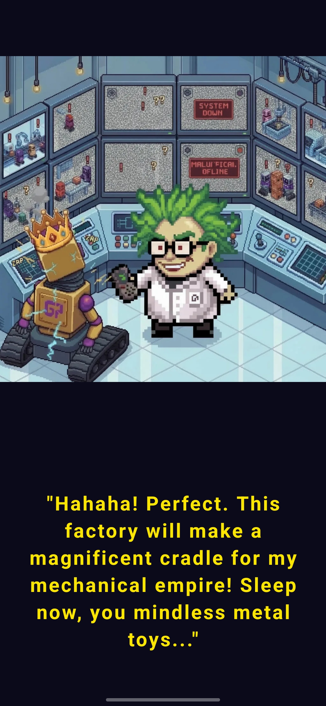 The Mad Professor takes over the control room